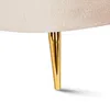 MG Design Samt Muschelsessel in Beige - Moderner Produktbild-Vorschau 8
