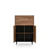 Kommode mit Bar Nero KB90, Stilvoll Highboard, Produktbild-Vorschau 6