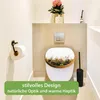 banjado Design WC Sitz Bambus Absenkautomatik -Sommerliche Produktbild-Vorschau 4