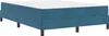 vidaXL Boxspringbett mit Matratze Dunkelblau 140 x 200 cm Produktbild-Vorschau 4