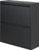 Spinder Design Schuhschrank mit 2 Klappen Schwarz, Billy 2 Produktbild-Vorschau 10