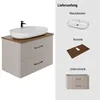 Waschtisch-Set Liana | Waschbecken mit Unterschrank 80 cm | Produktbild-Vorschau 3