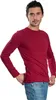 Herren-Langarmshirt mit Rundhalsausschnitt. BORDEAUX: L Produktbild-Vorschau 2