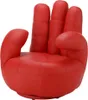Fingersessel drehbar - Kunstleder - Rot - CATCHY Produktbild-Vorschau 3