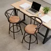 Meubles Cosy Set da 2 sgabelli da bar girevoli in stile Anteprima dell’immagine prodotto 11