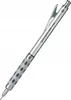 A silver mechanical pencil with a textured grip is shown against a white background. Náhled obrázku produktu