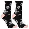 Damen Hohe Socken - Bunt - 3 Paar - Blumenmuster - Größe Produktbild-Vorschau 4