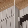 Waschtisch Unterschrank 80 cm Waschbecken Keramik Produktbild-Vorschau 5
