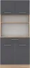 Kondela Viertüriges Sideboard Domis New - Artisan Oak / Produktbild-Vorschau 5