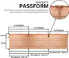 Premium Frühbeet aus Lärche, 116x76x20/30 cm, 20 mm Produktbild-Vorschau 3