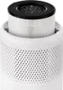 Close-up view of the top of a white air purifier with a filter installed. Produktbild-Vorschau
