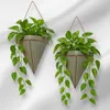 Wandvase/deko für Pflanzen uvm im 2er Set 21x40,70x11,30cm Produktbild-Vorschau 2