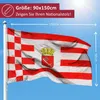 PHENO FLAGS Bremen Flagge 90 x 150 cm Wappen Bremer Fahne 2 Produktbild-Vorschau 2