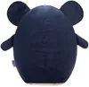 A dark blue plush toy is shown from the back. Náhled obrázku produktu