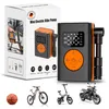 Tragbar Mini Fahrradpumpe 120PSI 2*550mAh leise 50dB mit Produktbild-Vorschau 2