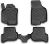 2005-2009 Seat Altea tappetini TPE nero 4 pezzi Anteprima dell’immagine prodotto 14