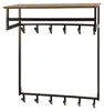 Hoyz Collection – Bruno Garderobenständer – Braun – 30 x 80 Produktbild-Vorschau 2