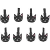 Holzclips Katzen schwarz 8 Stück Produktbild-Vorschau 1