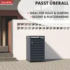 Mülltonnenbox Magnus Wetterfeste Anthrazitfarbene Produktbild-Vorschau 7