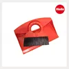 A red dustpan and brush set is shown against a white background. Produktbild-Vorschau