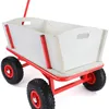 Bollerwagen Holz Handwagen Transportwagen Transportkarre 150kg Rot Top Qualität! – Produktansicht 5 Produktbild-Vorschau