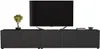Szafka rtv pod telewizor 250cm 250 czarny mat nowoczesna Podgląd zdjęcia produktu 1
