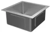 LOMAZOO Spülbecken Küchenspüle Cyllene 40*40 Edelstahl Produktbild-Vorschau 8