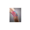 A close-up shot of a person's knee with kinesiology tape applied. Produktbild-Vorschau