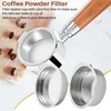 2 Stück 51 mm Edelstahl-Druckkaffeemaschinen-Filterkorb Produktbild-Vorschau 2
