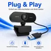 Full HD 1080p Webcam mit USB – PC Kamera mit Plug & Play, Produktbild-Vorschau 7