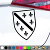 PantherPixel Bosnien Aufkleber Wappen Flagge Fahne Bosna Produktbild-Vorschau 1