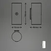 Briloner Lima LED Applique murale extérieure, batterie, Voir les images du produit 9