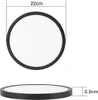 Plafonnier LED ZMH noir plat 23 cm blanc froid 18 W Voir les images du produit 14