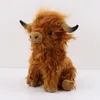 Hochlandkuh Kuscheltier 25cm Plüschtier Stier Tierpuppe Produktbild-Vorschau 5