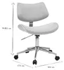 Miliboo - Rollender Bürostuhl im Design aus Produktbild-Vorschau 7