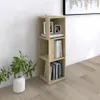 vidaXL Eckregal Sonoma-Eiche 33x33x100 cm Holzwerkstoff Produktbild-Vorschau 2