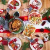 4er Set Nikolausstrumpf Kinder Weihnachtsstrumpf Produktbild-Vorschau 4