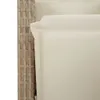 vidaXL 5-tlg. Garten-Essgruppe mit Kissen Beige Poly Rattan Produktbild-Vorschau 6
