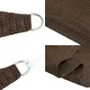vidaXL Sonnensegel 160 g/m² Braun 2x4,5 m HDPE Produktbild-Vorschau 5