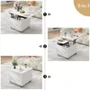 VOWNER Couchtisch Höhenverstellbar, 3-in-1-Multifunktions Produktbild-Vorschau 4