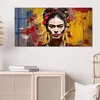 DEQOART Glasbild Echtglas 100x50 cm 'Fridas Farbvision' Produktbild-Vorschau 4