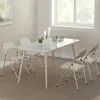 HOMCOM 4er-Set Klappstühle Tragbare Bürostuhl mit Kissen Produktbild-Vorschau 8