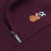 Herbold Sportswear Jogginganzug Gr.M bordeaux-schwarz Produktbild-Vorschau 3