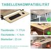 Erweiterbare Computertisch-Tastaturablage 65 × 25 cm, Produktbild-Vorschau 3