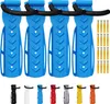 4 x WELLGRO Wand Fahrradhalter - Stahl Fahrrad Produktbild-Vorschau 1