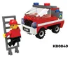 BLOCKI MyFirebrigade Einsatzwagen Feuerwehr Auto Bausatz Produktbild-Vorschau 7