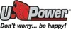 Logo and slogan for a brand called U.Power. Náhled obrázku produktu