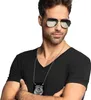 Brille "Police" | Verspiegelte Partybrille Silber Produktbild-Vorschau 4