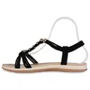 VAN HILL Damen Sandalen Riemchensandalen Zierperlen Produktbild-Vorschau 2