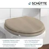 SCHÜTTE MDF WC Sitz MODERN WOOD, Toilettendeckel mit Produktbild-Vorschau 5